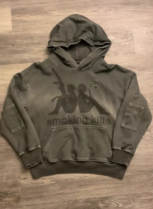 Unisex Smoking Kills Hoodie