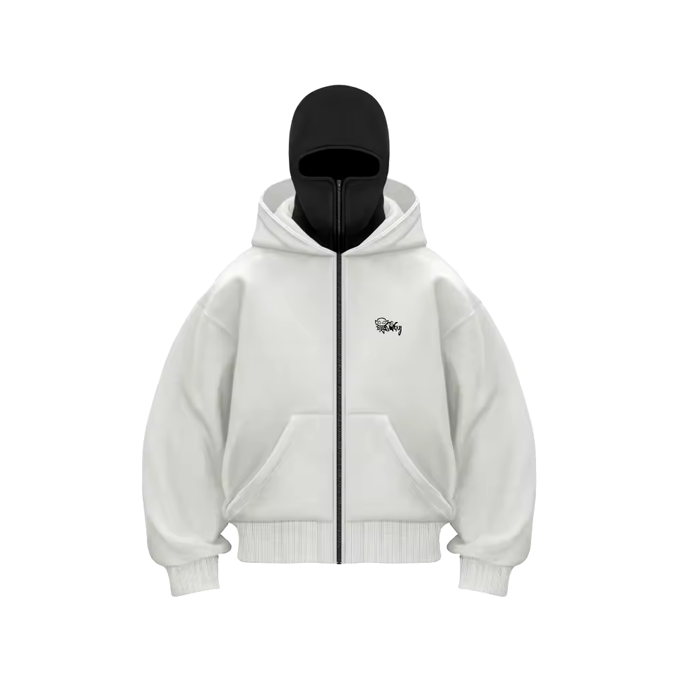 Balaclava Zip Hoodie