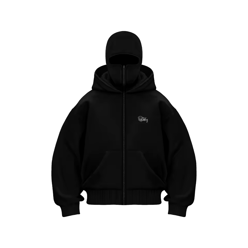 Balaclava Zip Hoodie