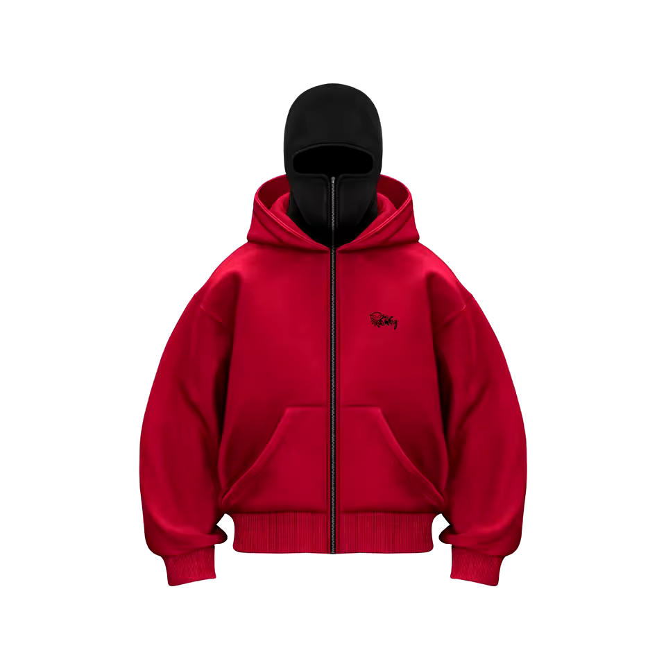 Balaclava Zip Hoodie